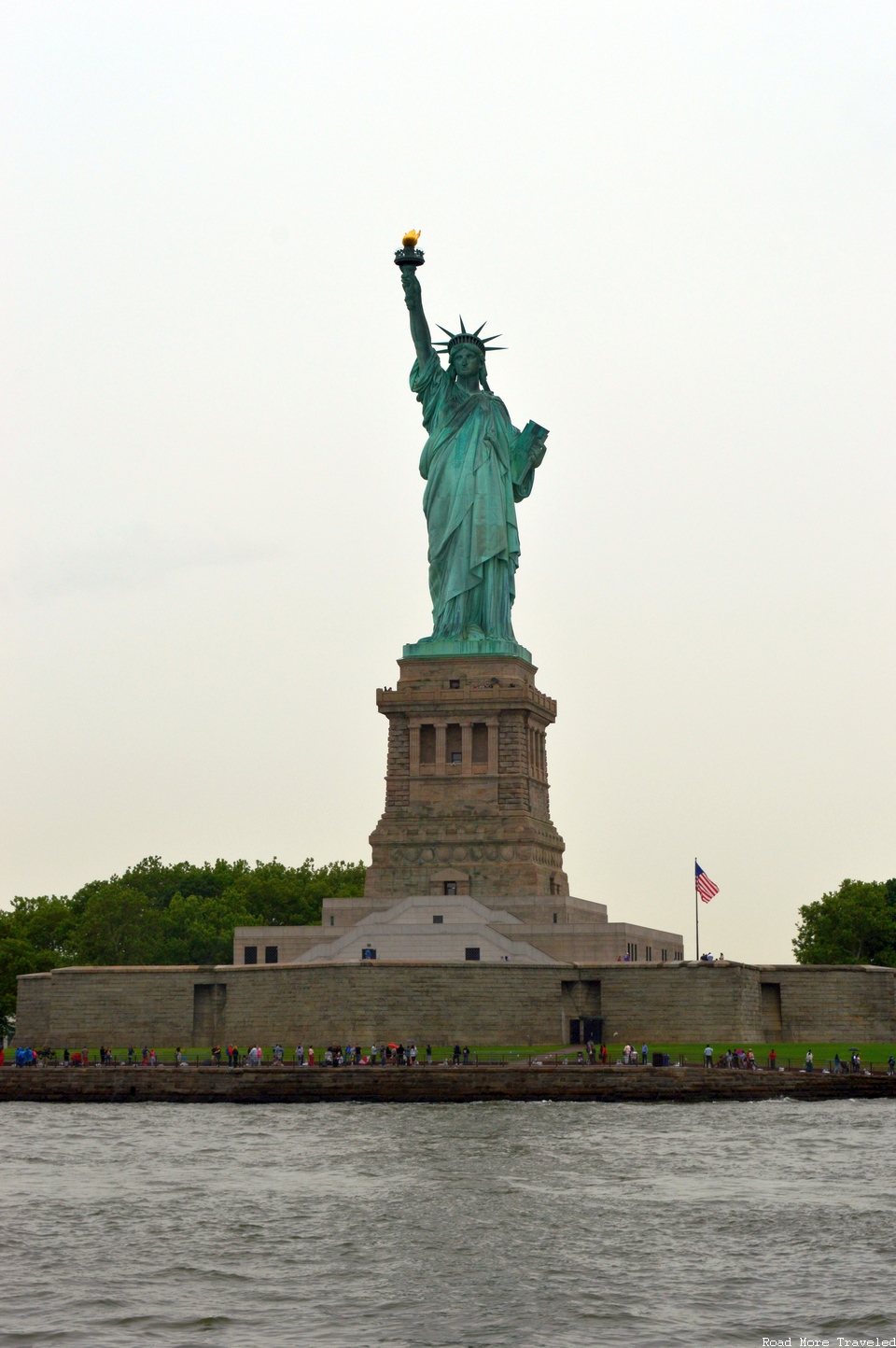 Statue of Liberty view from ferry