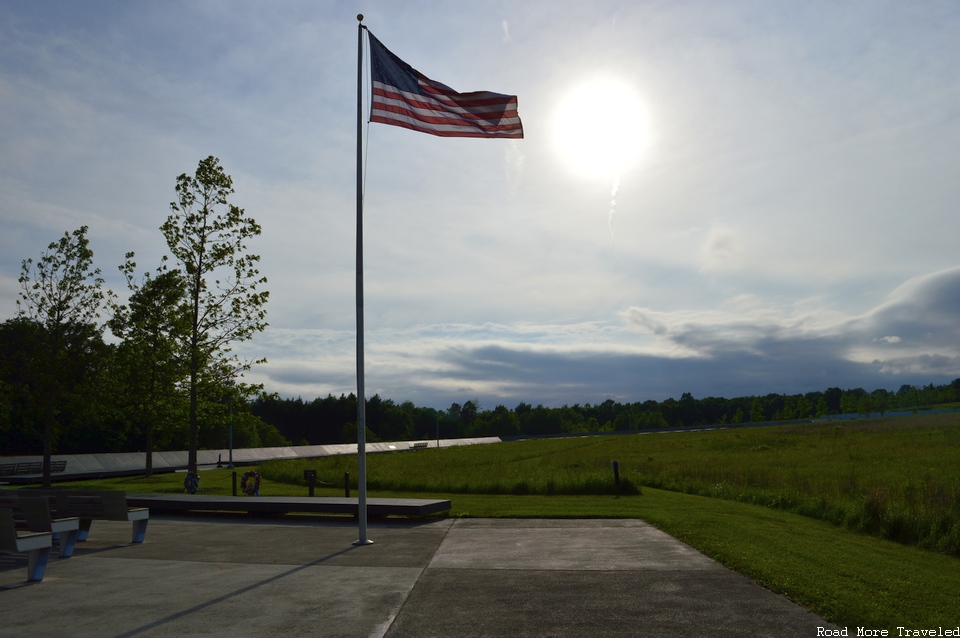 Flight 93 National Memorial - American flag