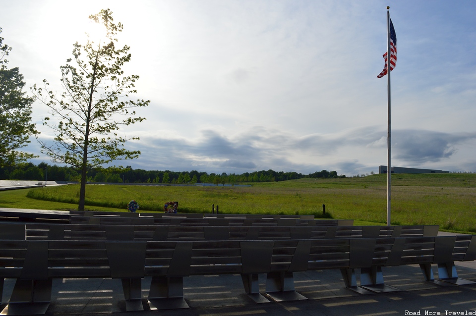 Flight 93 National Memorial - memorial plaza seating area