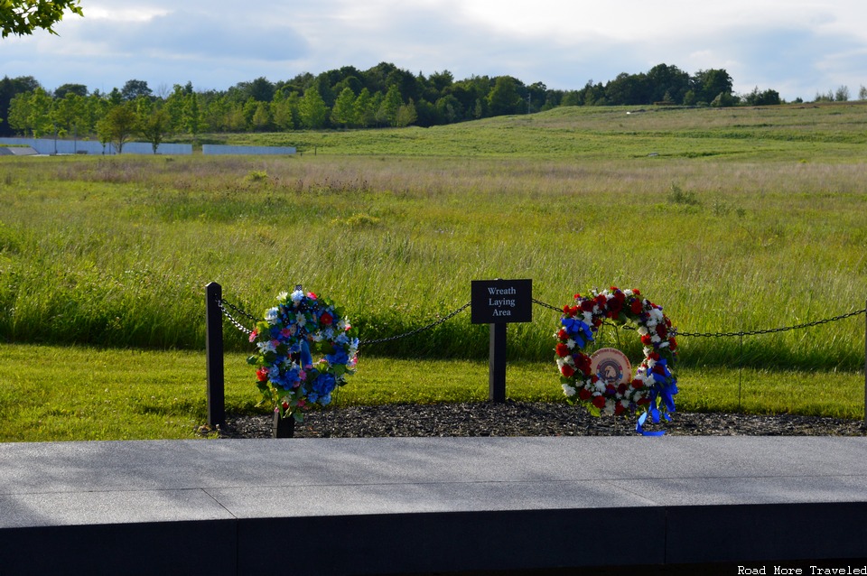 Flight 93 National Memorial - wreath laying area