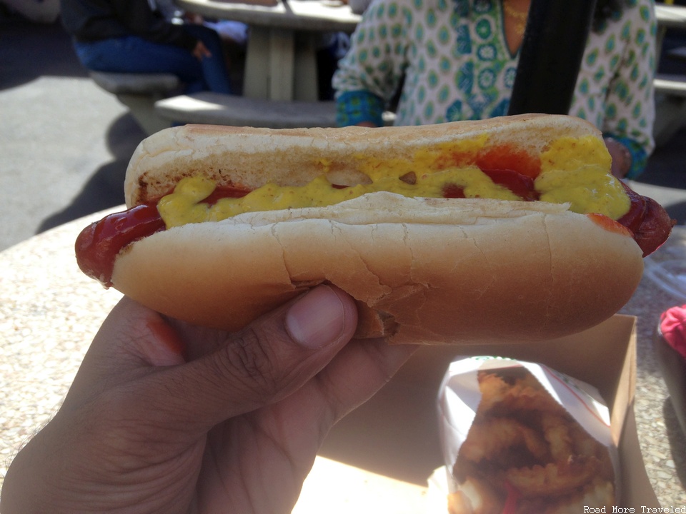 Original Nathan's Famous hot dog