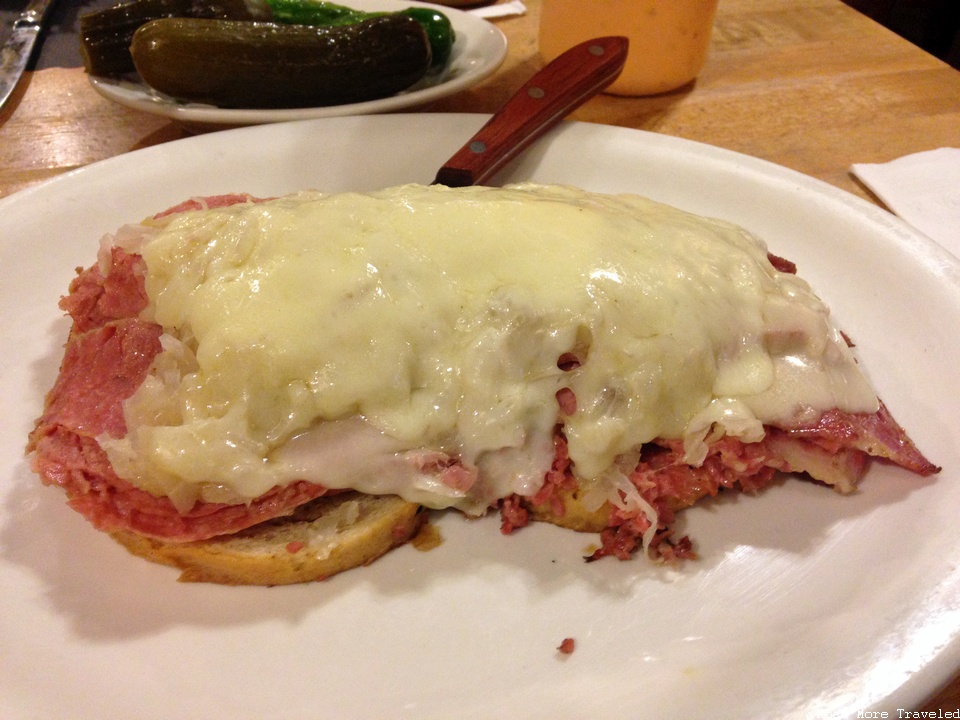 Reuben sandwich at Sarge's Delicatessen