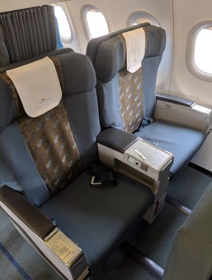 Business class seat