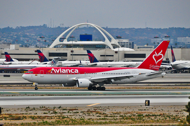 Avianca Colombia B767 at LAX
