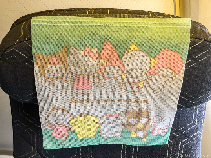 EVA Air Hello Kitty Boeing 777-300ER Economy Class