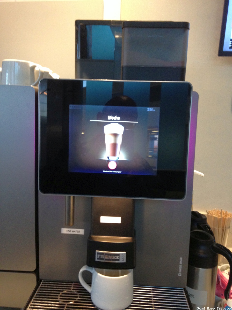 The Club at DFW - coffee machine