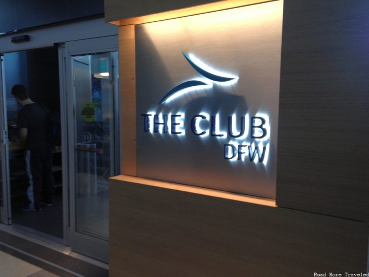 The Club at DFW - welcome sign