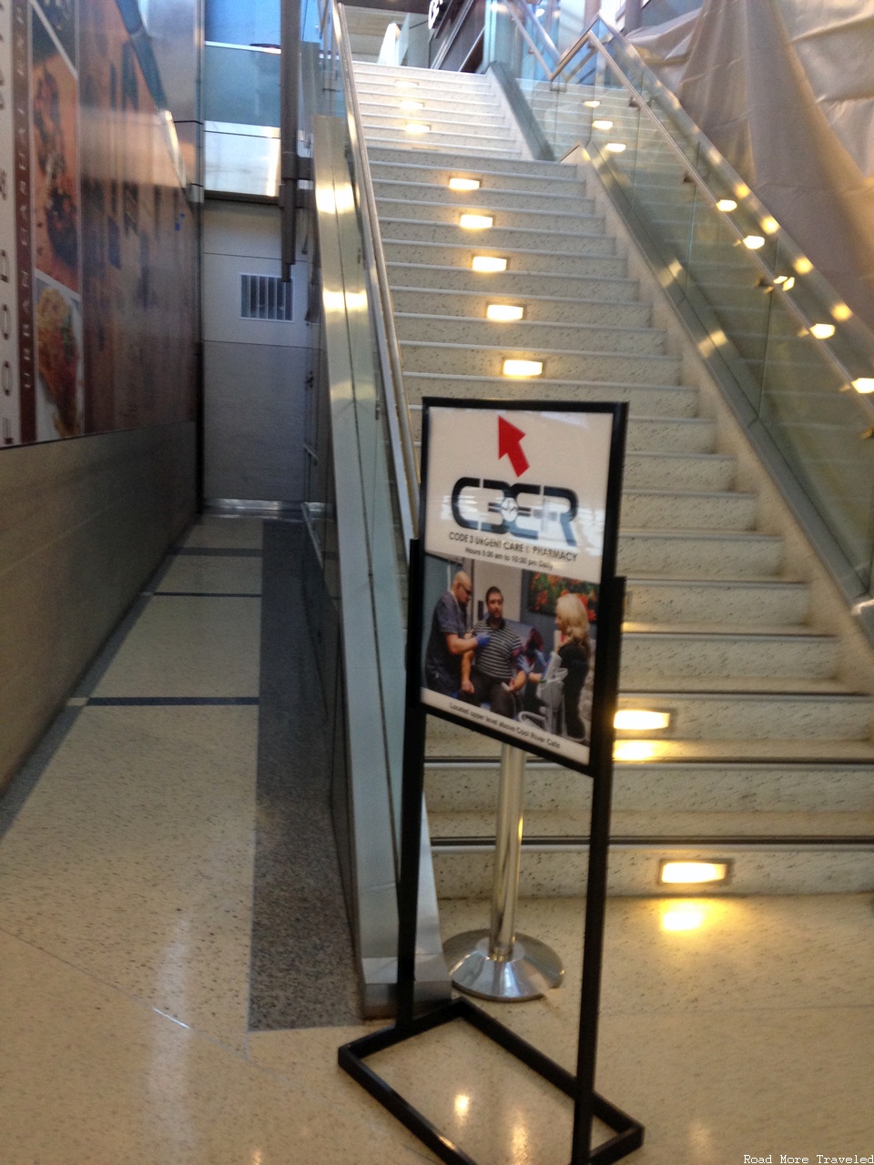 Staircase to The Club at DFW