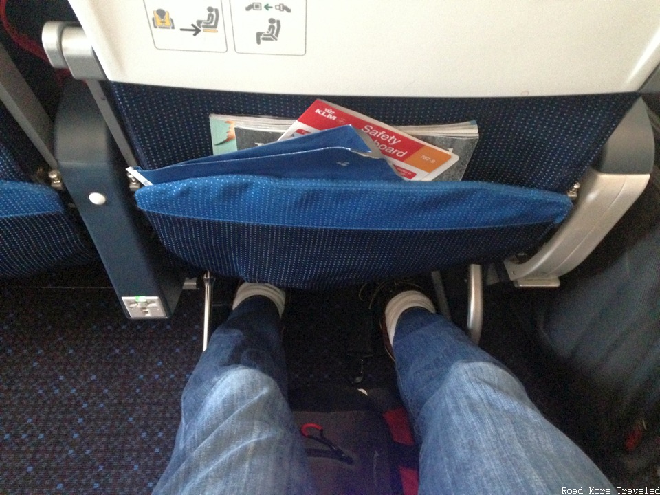 KLM Economy Comfort legroom