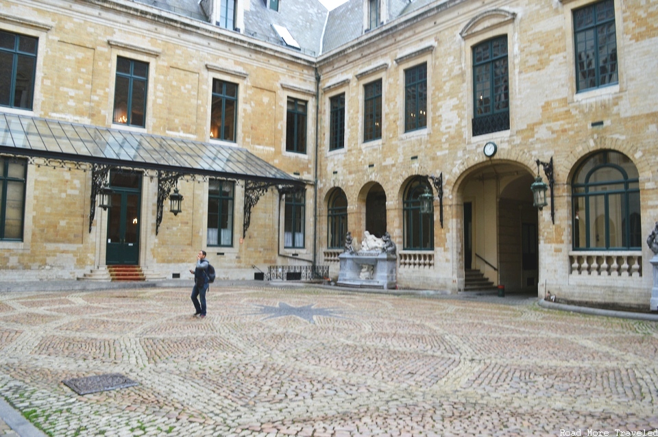 Hôtel de Ville de Bruxelles courtyard