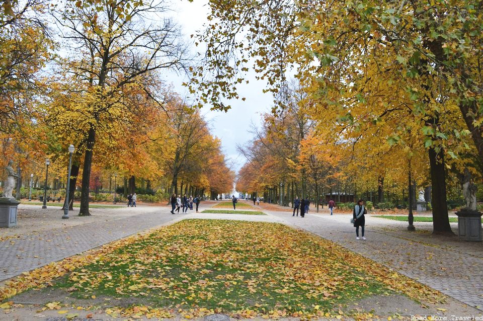 Parc de Bruxelles - fall foliage