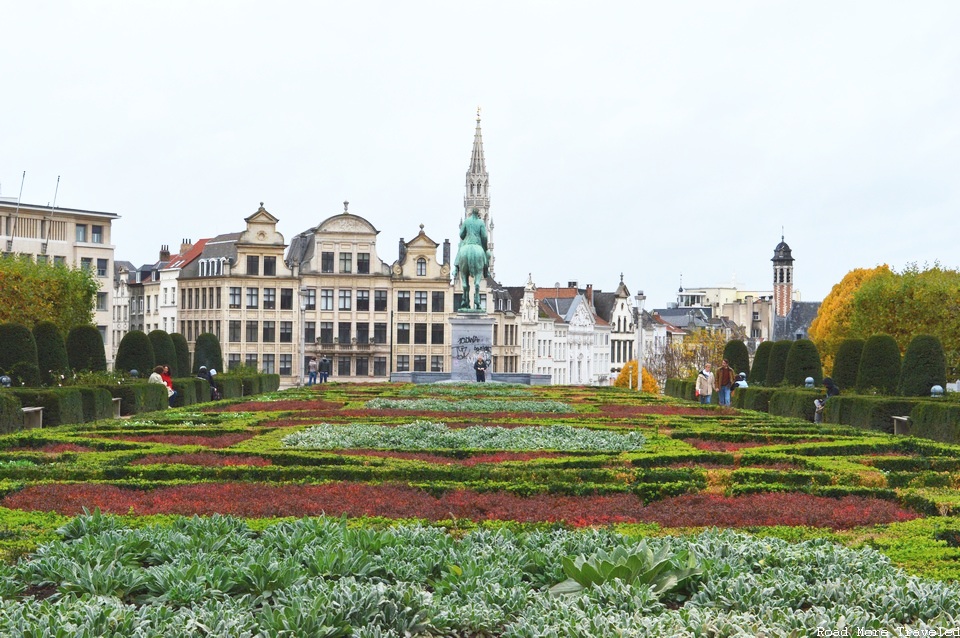 Mont de Arts public garden