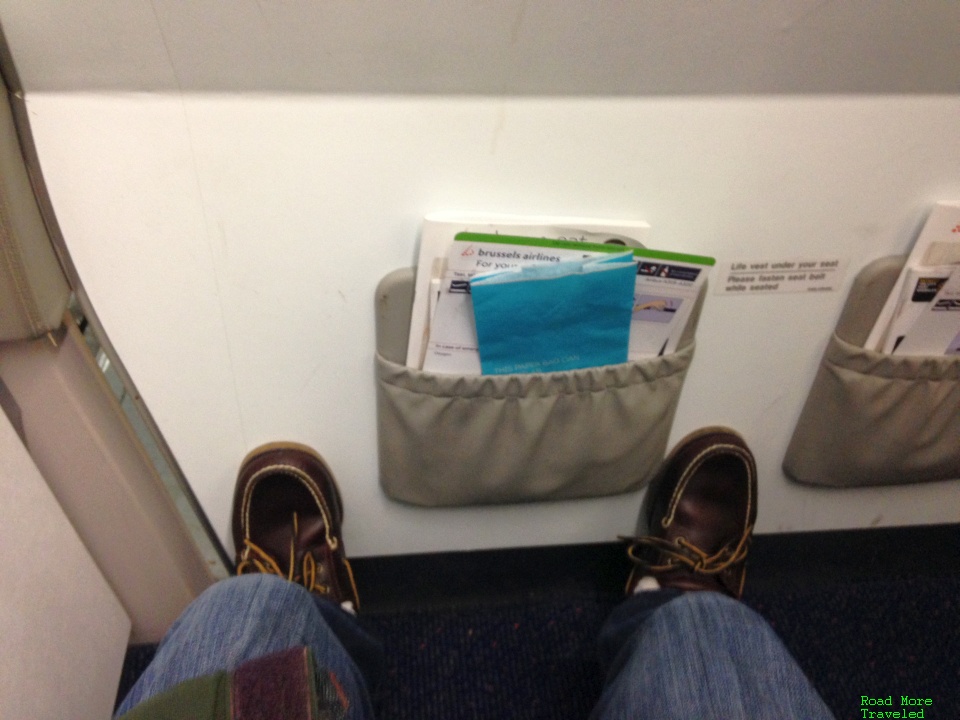 Brussels Airlines Business Class - bulkhead legroom