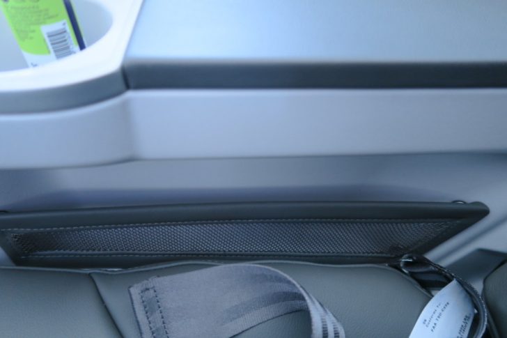 a seat belt in a car