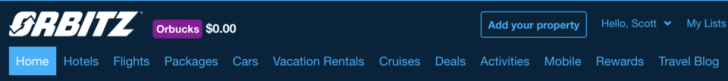 a blue background with text