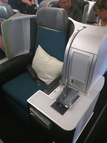 Business class seat