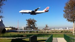 BA 747 at LAX