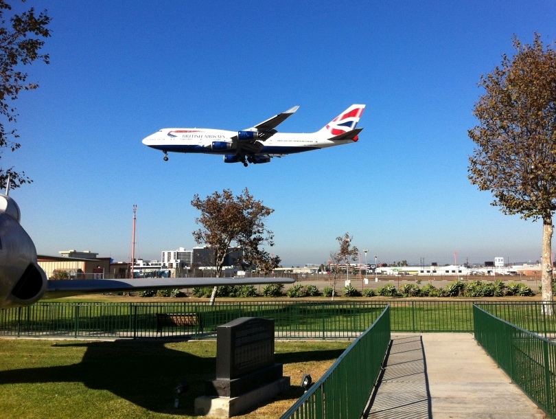 BA 747 at LAX