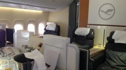 Lufthansa First Class seating