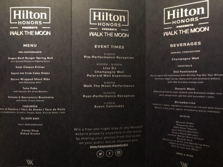 a menu of a restaurant