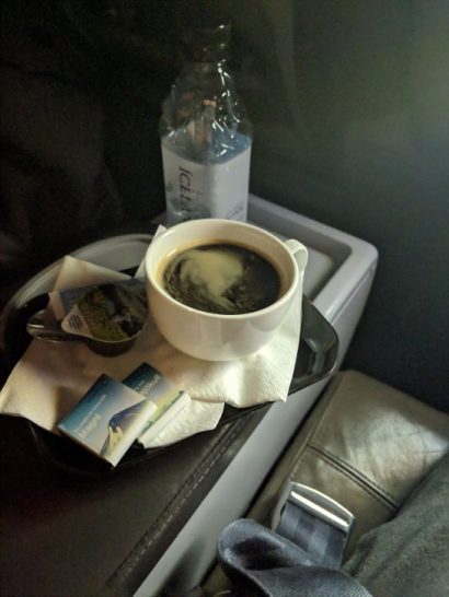 airplane coffee