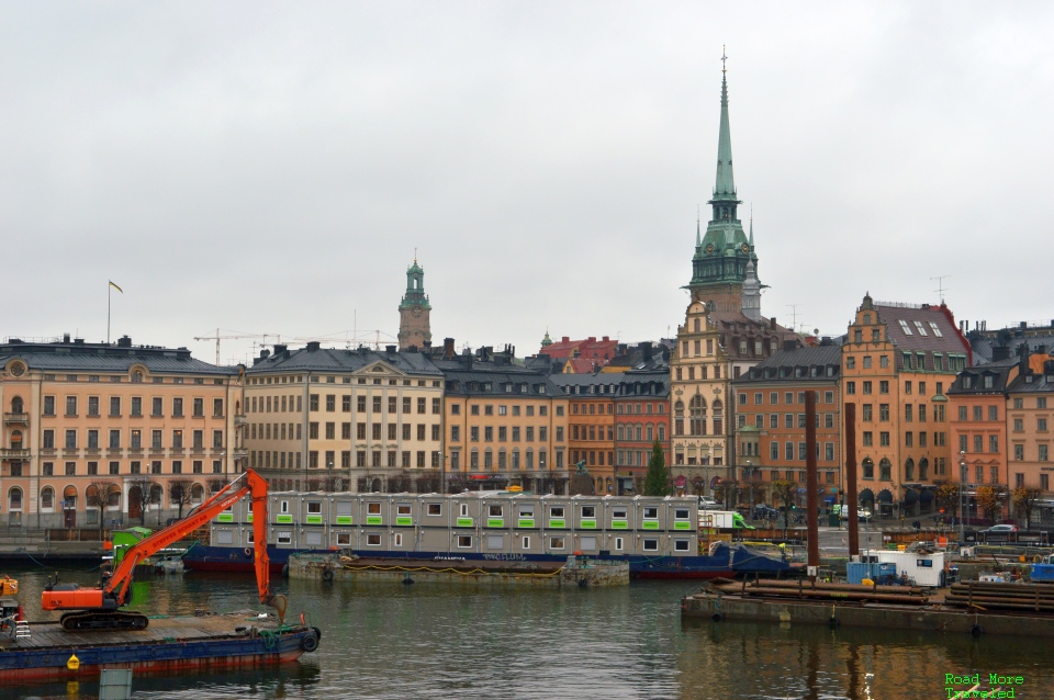 View of Gamla Stan from bridge