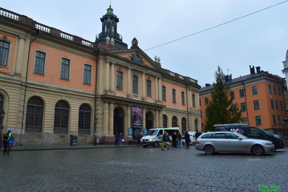 Stockholm Stock Exchange side view