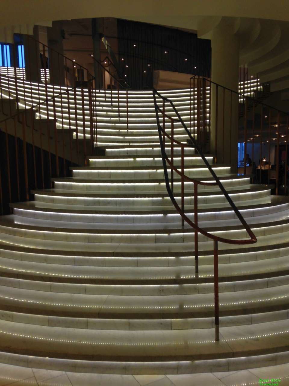 Hilton Stockholm Slussen - staircase to lobby