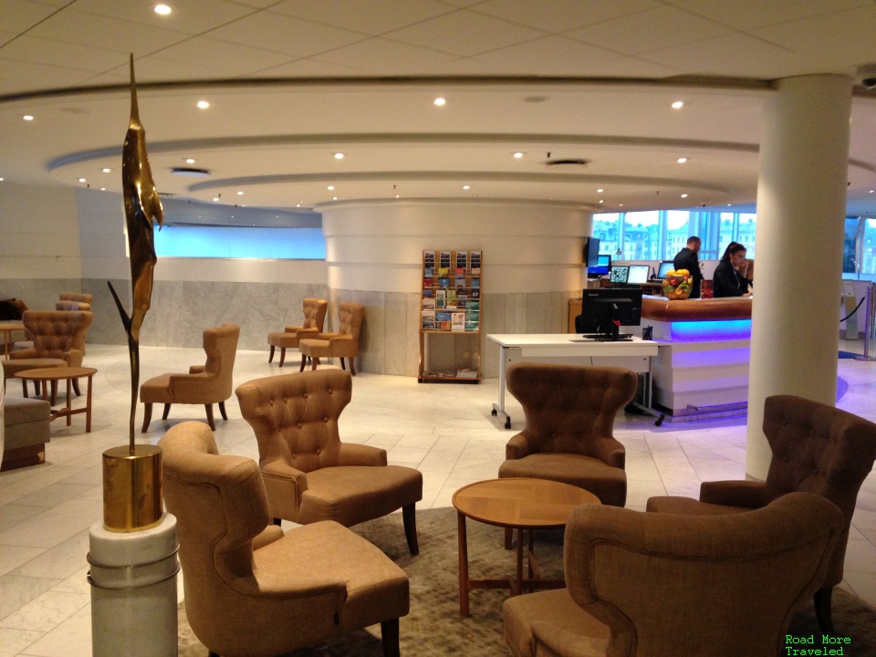 Hilton Stockholm Slussen lobby seating