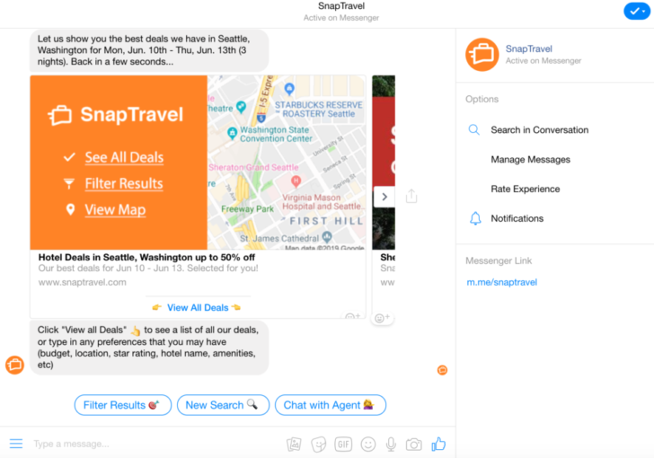 a screenshot of a chat