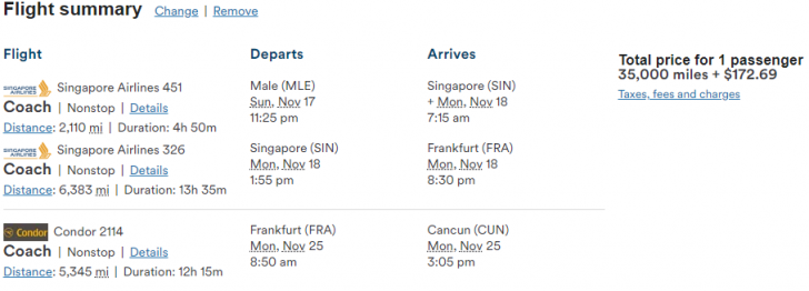 a screenshot of a flight schedule