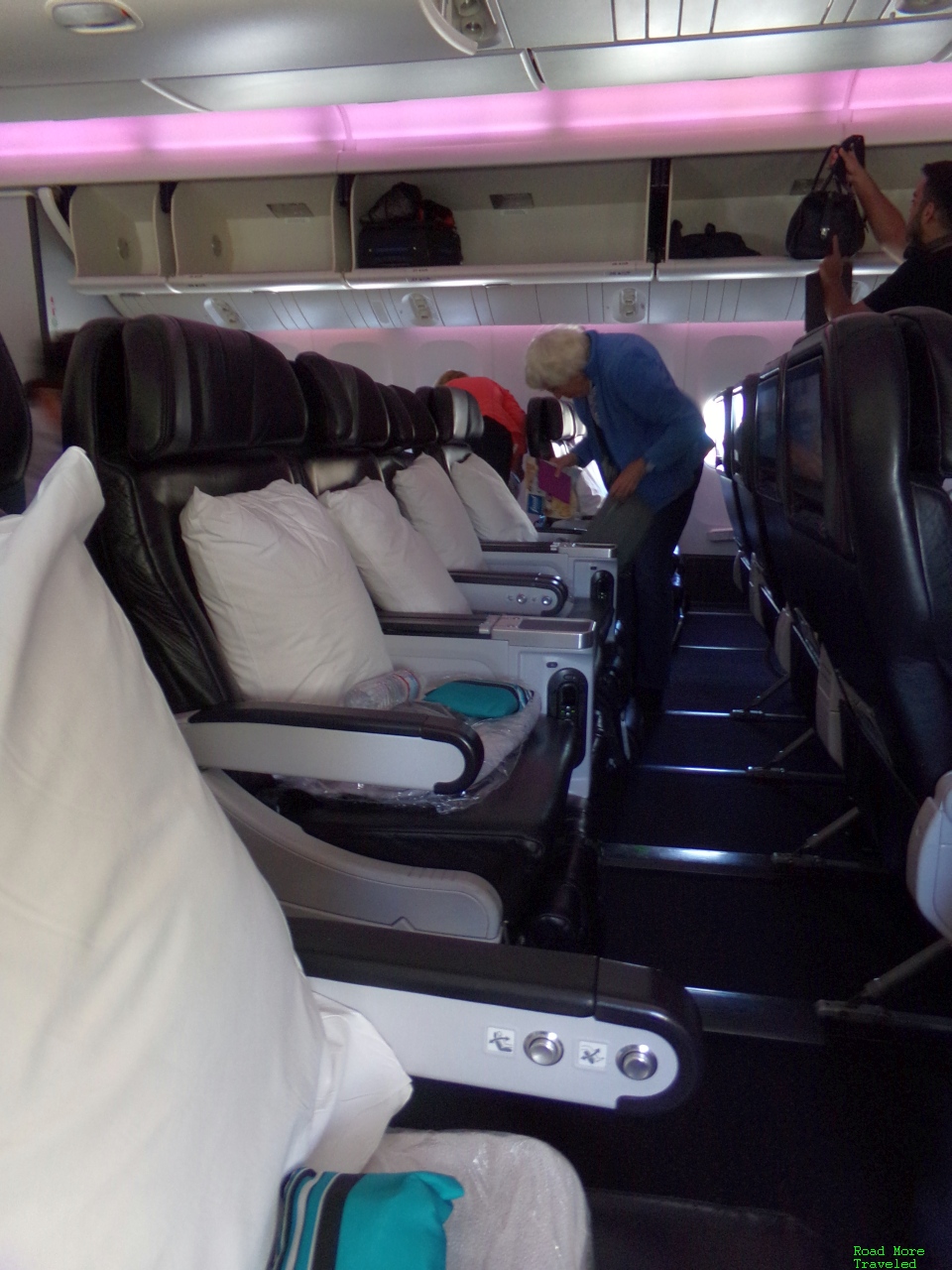 Air New Zealand Premium Economy seating