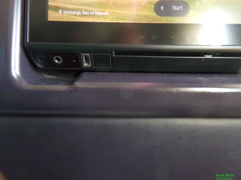 Seatback USB port