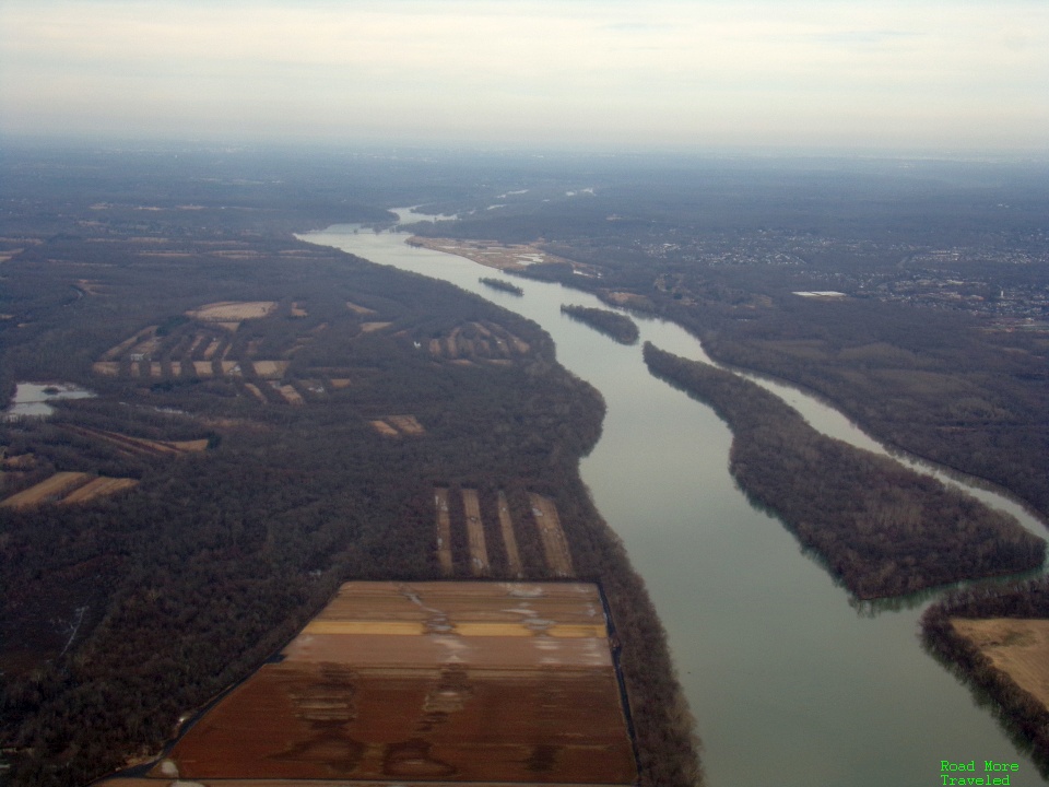 Potomac River crossing into Virginia