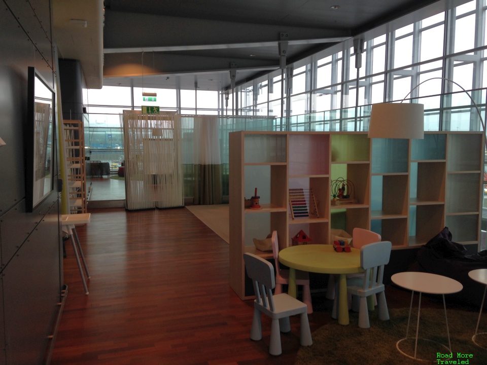 Stockholm Arlanda Lounge - childrens' play area