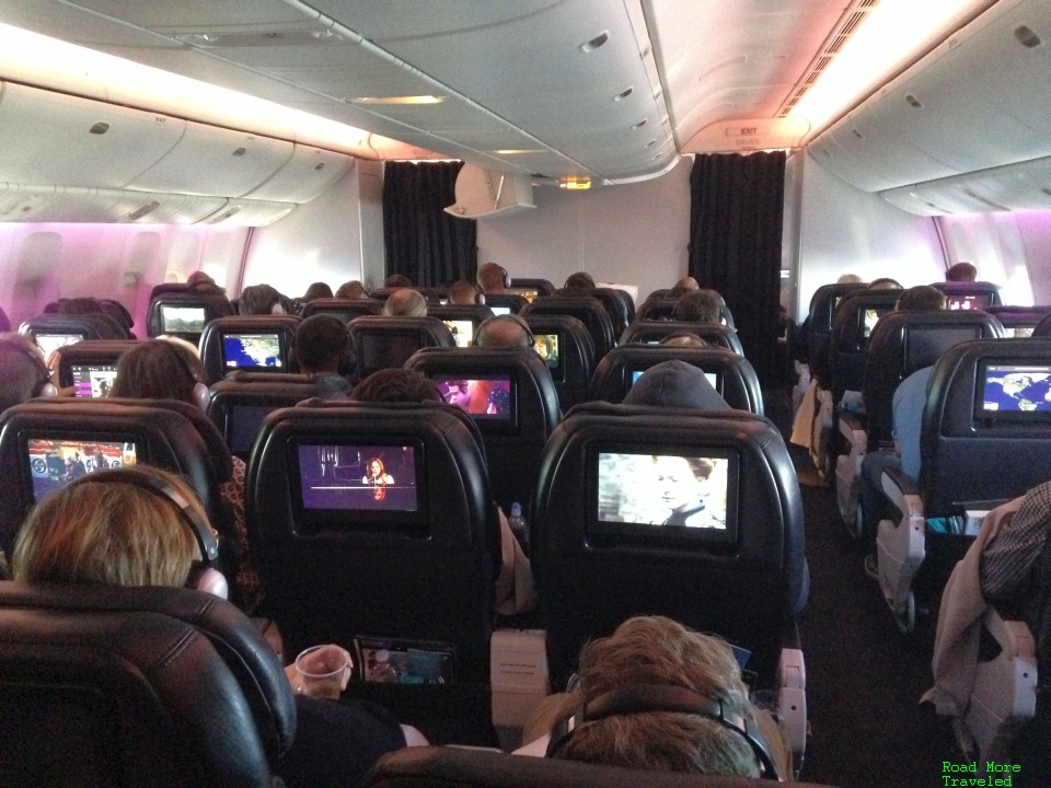 Air New Zealand Premium Economy cabin
