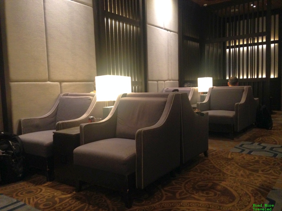 Main seating area