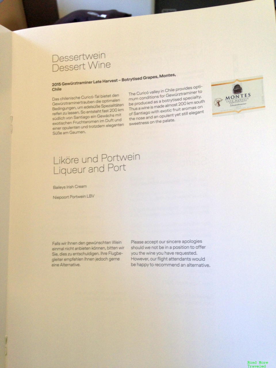 Desert wine and port