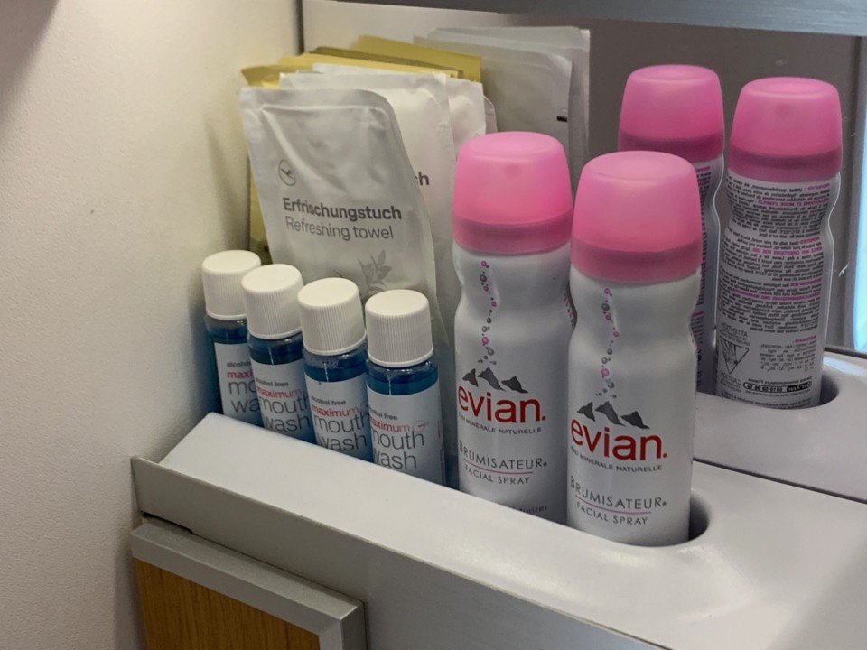 Evian lavatory products