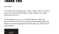 a card with text on it