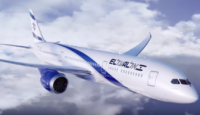 a plane flying in the sky