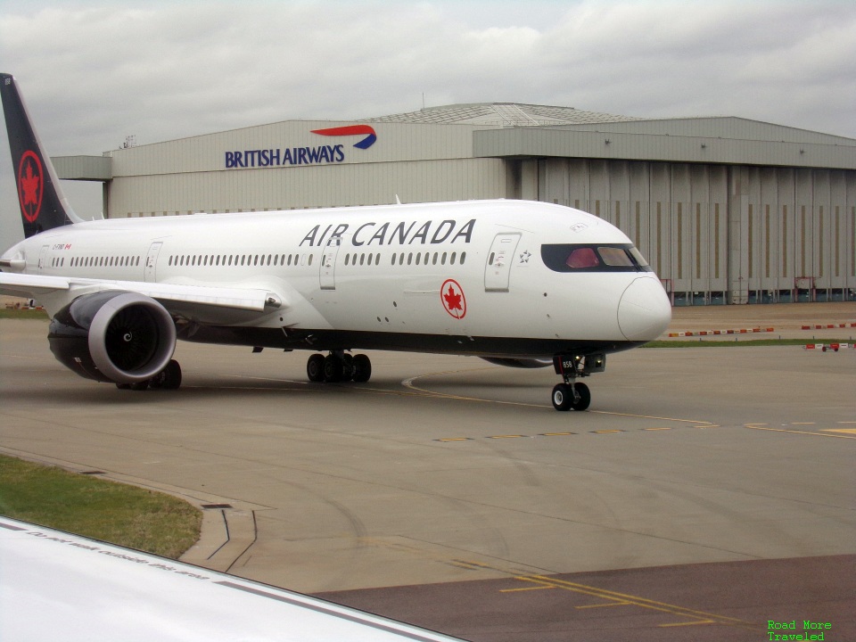 Air Canada 787, London Heathrow