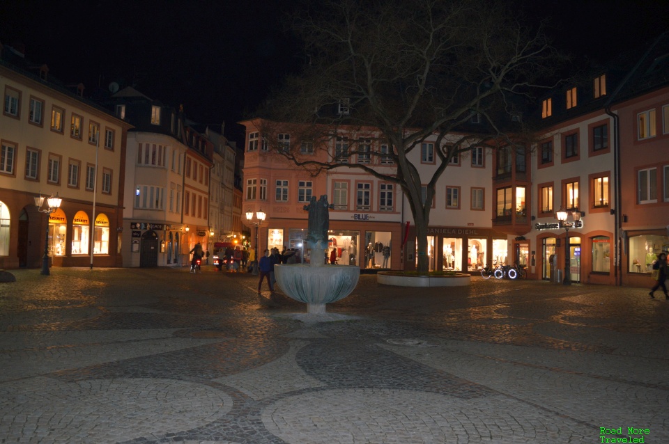 Mainz Marktplatz - night view