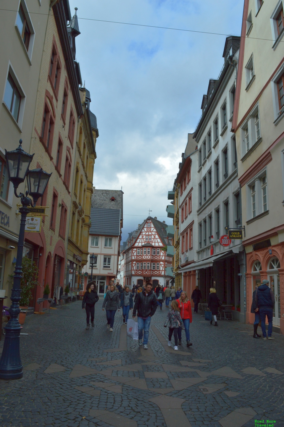 Old Town Mainz on Saturday