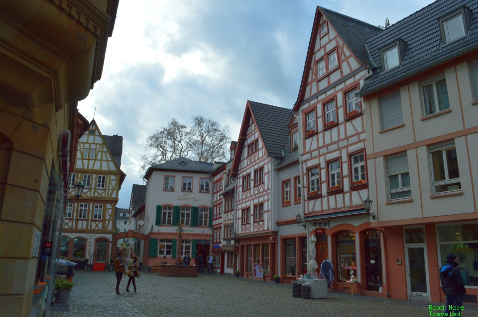 Half-wooden buildings, Old Town Mainz