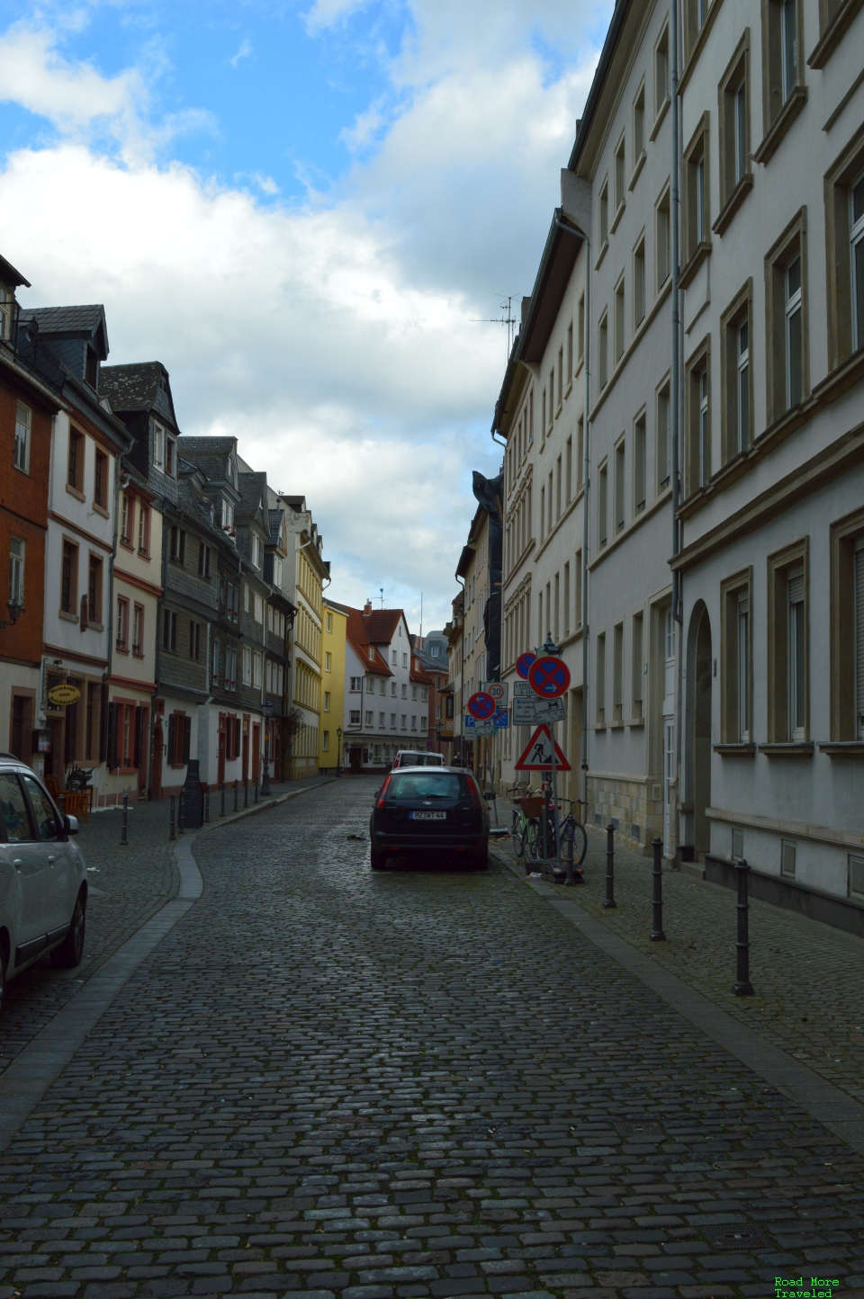 Quiet residential section of Old Town