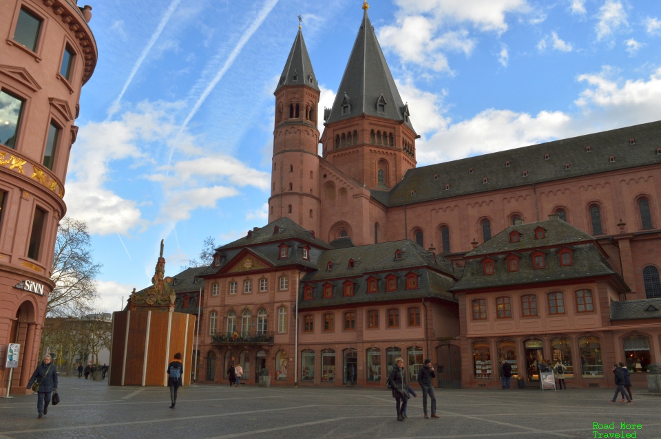 View of Mainz Cathedral tower