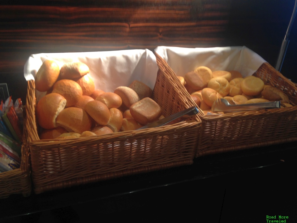 Hilton Mainz breakfast - bread