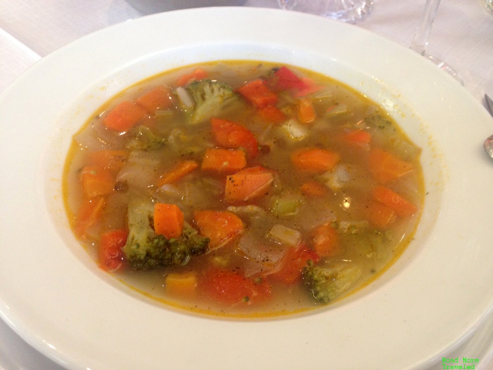 Minestrone soup at DaVito