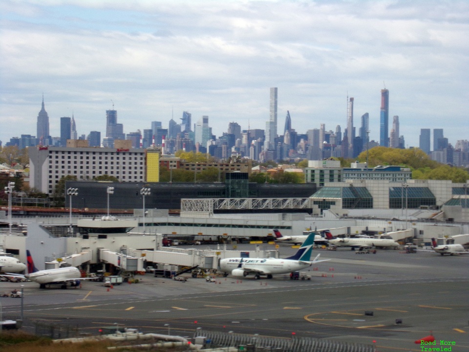 Midtown Manhattan at LGA touchdown